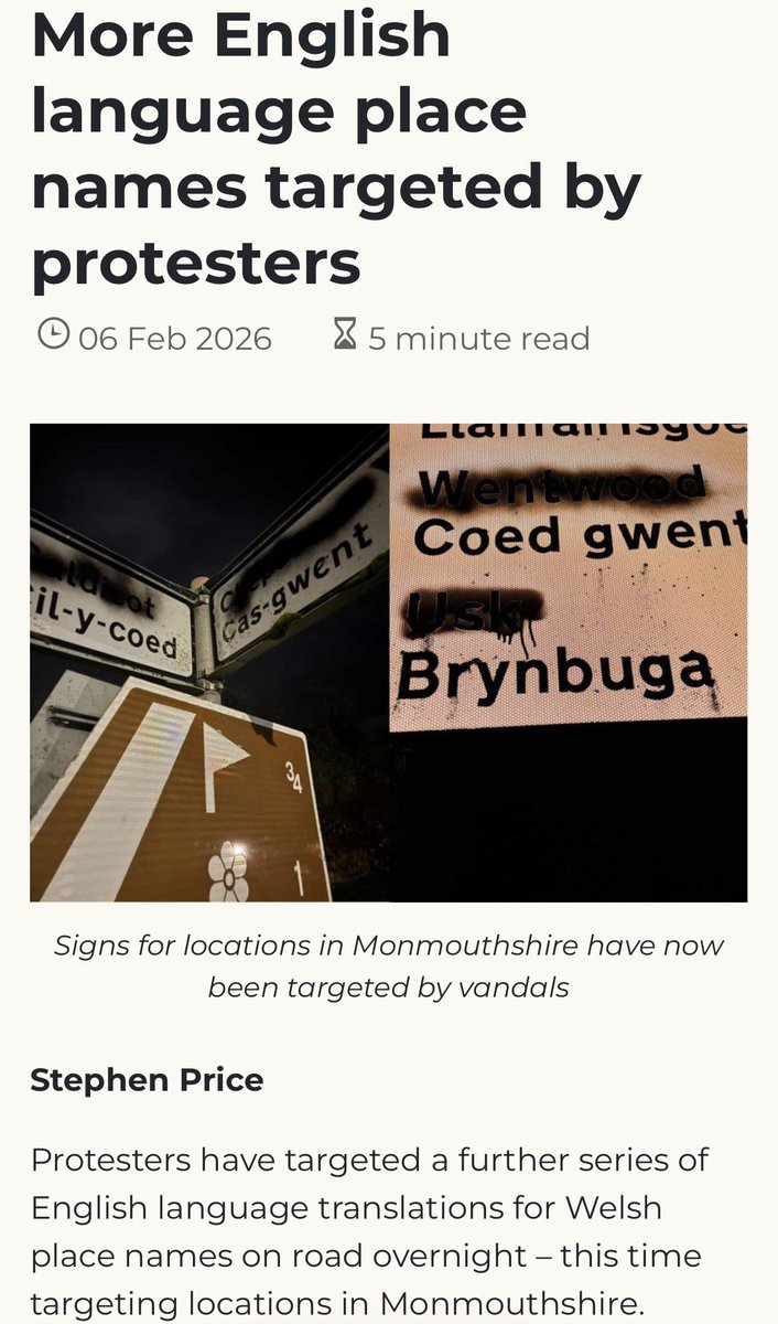 SamSmithHiggins's tweet image. Whoever is doing this…..STOP! This isn’t how you promote the Welsh Language. It’s vandalism. You’re as bad as the people spraying roundabouts #BeBetter