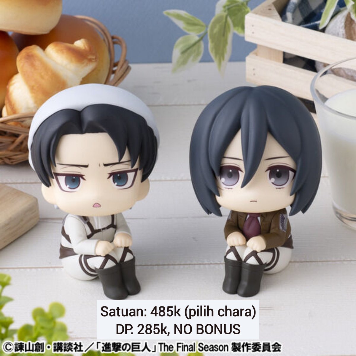 cienvoir's tweet photo. WTS | FAST PO

• Lookup Attack on Titan — Levi (Cleaning ver), Mikasa
• Lookup Jujutsu Kaisen — Megumi (ver 2), Naoya
• Cape AOT

💰 EST harga bersih INA
⌛ Close 13 Feb
📆 Rilis Agustus
📦 ETA Sept–Nov

BOOK = NO CANCEL
NO PAYMENT = CANCEL

#warungaot #warungjjk #warunganime https://t.co/BQMsRtP0Lo