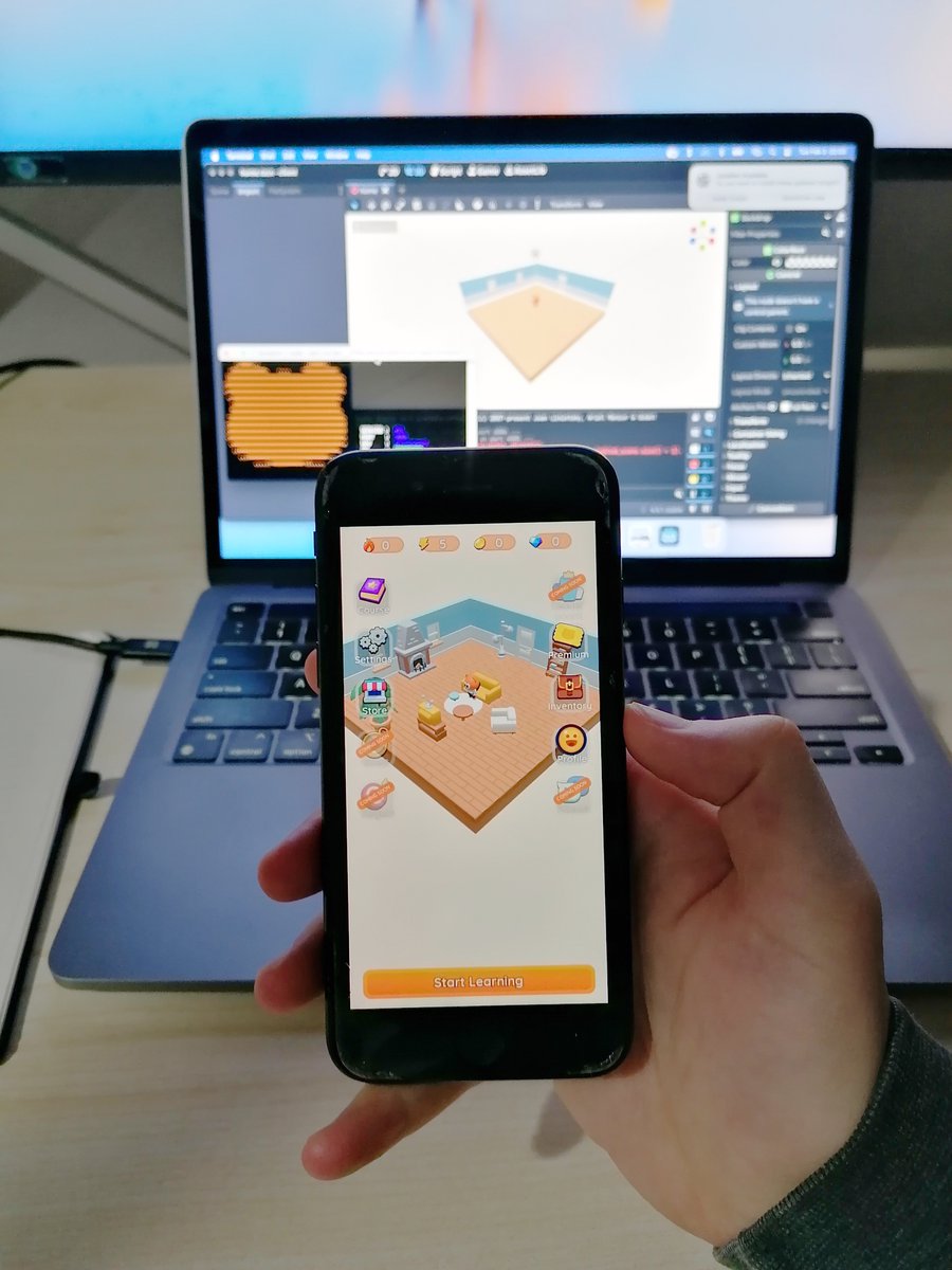 ensoyut's tweet photo. This is how you build your home in @biviverse

- Complete a language lesson and get a 🎁chest
- Open the chest and earn 🪙coins or 💎diamonds.
- Use your money to buy 🪑furniture and stuff for your home

🦫

#LanguageLearning #BuildInPublic https://t.co/2T02aojw1b