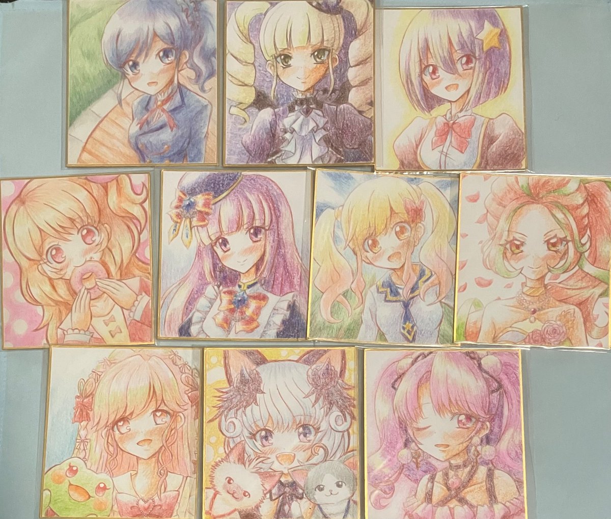 コレも芸カに持って行きます
全部並べるのはメンドかったので画像は直近に描いたヤツだけ 
