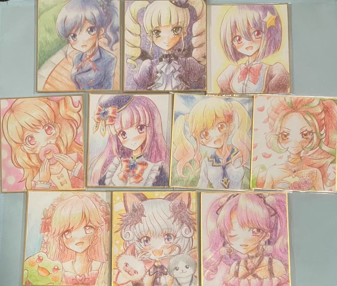 コレも芸カに持って行きます
全部並べるのはメンドかったので画像は直近に描いたヤツだけ 