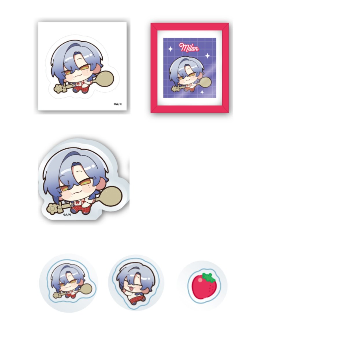ma_430120's tweet photo. 【交換・譲渡】にじさんじ 8th with cake！　ランダムフレームマグネット　アクリルパーツ　Berry Crown

譲→画像1、2

求→画像3の方

・明日(2/7)以降大阪梅田周辺手渡しのみ
・パーツは同種交換のみ
・纏めての方優先
・アクリルパーツ条件はリプ、マグネット条件は画像4枚目 https://t.co/de1IVVOuuP