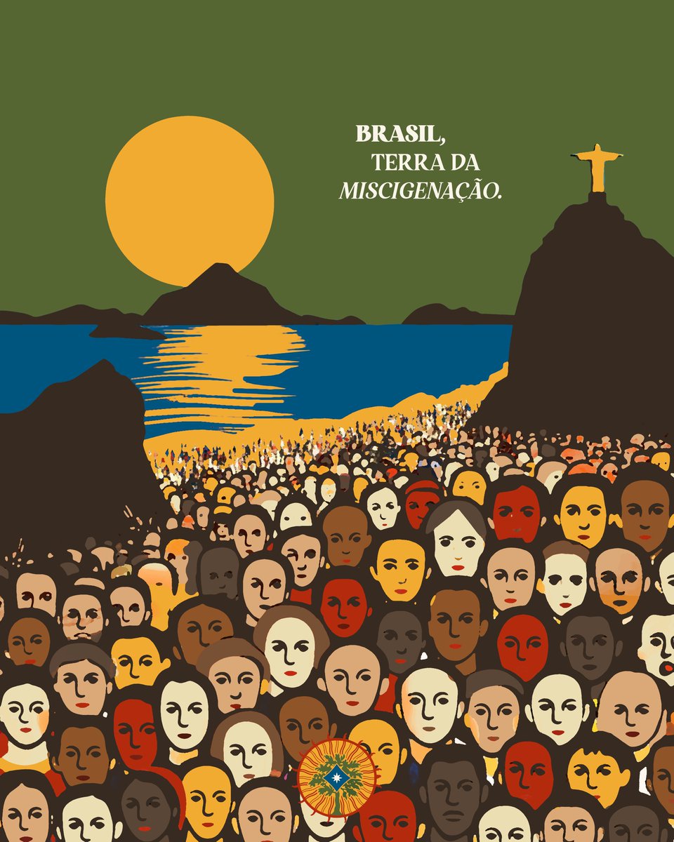 Brasil, terra da miscigenação.