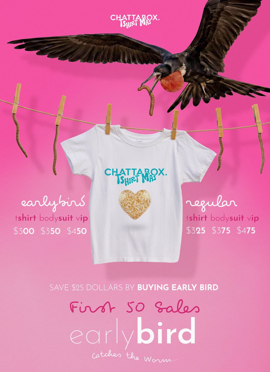 Early Bird chattabox.co/anu