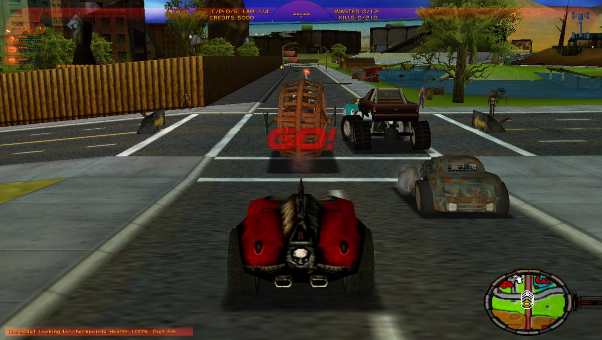 Sarlkecy's tweet image. The gaming culture used to be so great; I bought the old game Carmageddon TDR 2000.  Modern games just don't give me the same enjoyment anymore.
#steam #steamnextfest  #steamwork  #CarmageddonTDR2000 #CarmageddonTDR #Carmageddon #nostalgia #nostalgiagame #game #cars #car