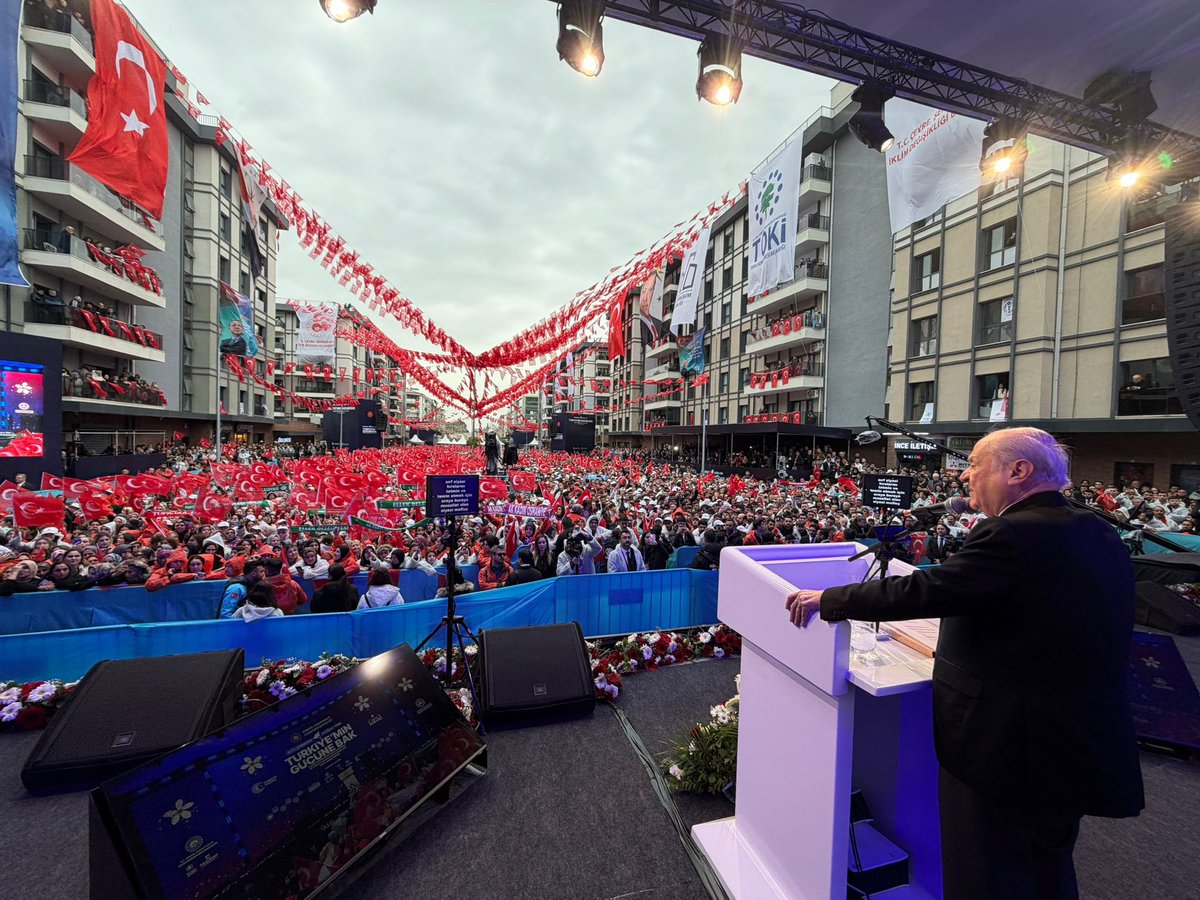 ayyildirim1's tweet photo. Liderimiz Sayın Devlet BAHÇELİ, Osmaniye'de düzenlenen “Küllerinden Doğdu Yine, Türkiye’min Gücüne Bak” 6 Şubat Depremleri Anma Programı ve Yapımı Tamamlanan Yatırımların Toplu Açılış Töreninde konuştu. https://t.co/lvJkzaKjoS