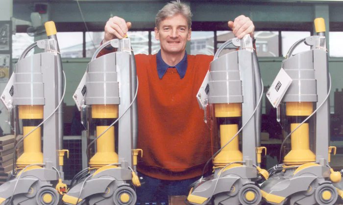 BigBrainBizness's tweet photo. This designer spent 5 years building 5,126 failed prototypes.

He remortgaged his house and sank $1M into debt.

Every major manufacturer rejected his design.

This is how James Dyson launched alone and turned a bagless vacuum into a $15B empire:

In the late 1970s, James Dyson was just a frustrated guy with a clogged vacuum.

His Hoover kept losing suction because of its dust bag. Instead of buying a new one, he asked a question nobody in the industry was asking:

"Why do vacuums need bags at all?"

Then while visiting a sawmill, he noticed industrial cyclones spinning dust out of the air. He rushed home, built a cardboard cyclone prototype, strapped it to his Hoover, and it worked.

That moment consumed his life ↓

Dyson retreated to a tiny shed behind his house and started building prototypes. Night after night. Week after week. Year after year.

His wife Deirdre's salary as an art teacher became the family's only income. They mortgaged the house. Debt climbed past $1 million.

But inside that shed, every broken prototype was a data point. Every failure taught him something new.

After 5,126 failed prototypes, number 5,127 finally worked ↓

• Dust spun neatly into a container
• Full suction that never faded
• No bag needed

After five years, the machine did exactly what he'd imagined.

But here's where it gets painful...

Dyson took his design to Hoover, Electrolux, Black & Decker.

Every single one said no.

Not because the technology didn't work, but because it worked too well. A vacuum that never needed bags would kill their recurring revenue from replacement dust bags.

One Hoover executive even admitted he wanted to destroy Dyson's invention entirely.

When no Western company would back him, Dyson turned to Japan ↓

A manufacturer agreed to produce his machine, and the G-Force vacuum launched at $2,000 in Japanese department stores.

Those sales gave him proof and cash flow. But Dyson wanted more than a licensing deal. He wanted his own brand.

In the mid-1990s, he launched Dyson Ltd. with a simple promise:

"Say goodbye to the bag."

Retailers were skeptical. The machine looked different and cost more than anything else on the shelf.

But consumers didn't care about skeptics ↓

A vacuum that never loses suction and never needs bags? Obviously better.

Within 18 months, Dyson became the fastest-selling vacuum in the UK, outpacing every brand that had rejected him.

From there, Dyson reinvested aggressively, pushing beyond vacuums into new categories (Hair dryers, air purifiers, hand dryers, and bladeless fans.)

Each one solving a problem everyone else had accepted.

Today, Dyson sells over 20 million machines a year across 65+ countries, and James Dyson's net worth sits around $15 billion.

All because a frustrated man in a shed refused to stop at prototype 5,126.

—

Thanks for reading!

Enjoyed this post?

Follow @BigBrainBizness for more content like this.