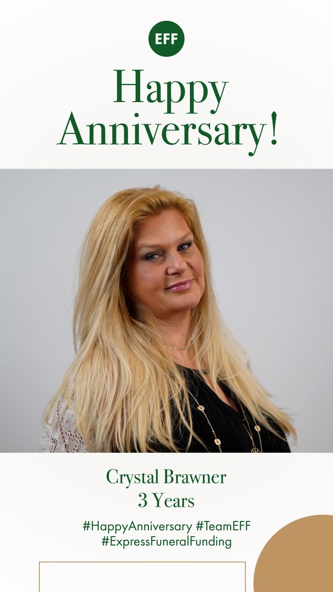 Happy Birthday to one of our amazing Processors, Jonathon Pierre! 
We also have an anniversary to celebrate, Happy 3rd Anniversary to Crystal Brawner, another of our Processors. We hope you both have a great day!
#HappyBirthday #HappyAnniversary #TeamEFF #ExpressFuneralFunding