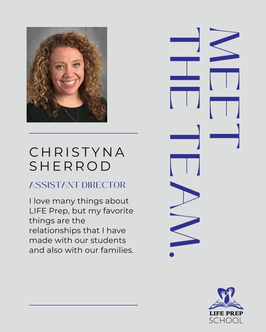 LIFEPrepSchool1's tweet photo. Meet the heart behind the work 💙

Christyna’s favorite part of LIFE Prep? The meaningful connections she builds with our students and families—because learning thrives where trust, care, and community come together.

#MeetTheTeam https://t.co/TMtyWtfSrr