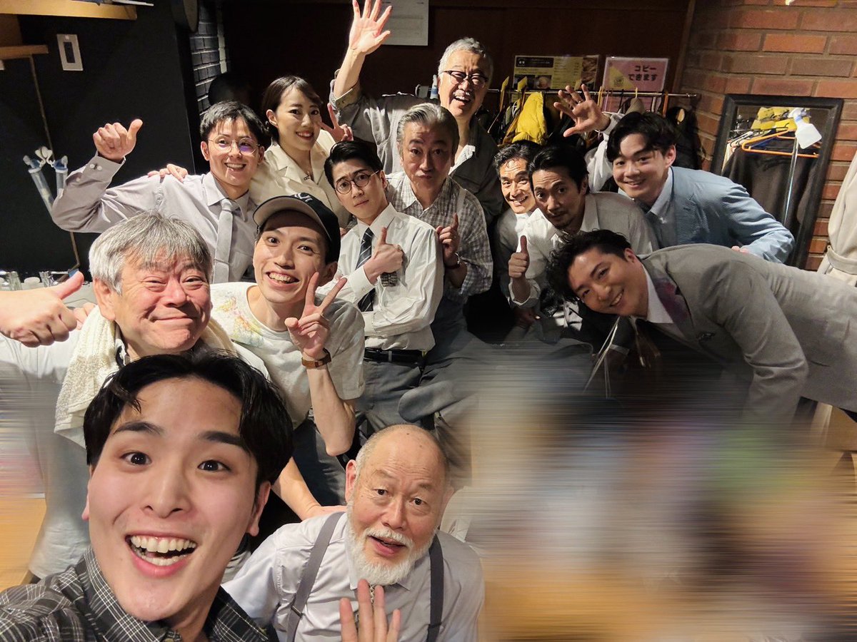 ミュージカル「#十二人の怒れる男」
初日ありがとうございました！！
遂に、十二人のミュージカルが世に出ました！
八号として、このカンパニーで千穐楽まで駆け抜けたいと思います！！