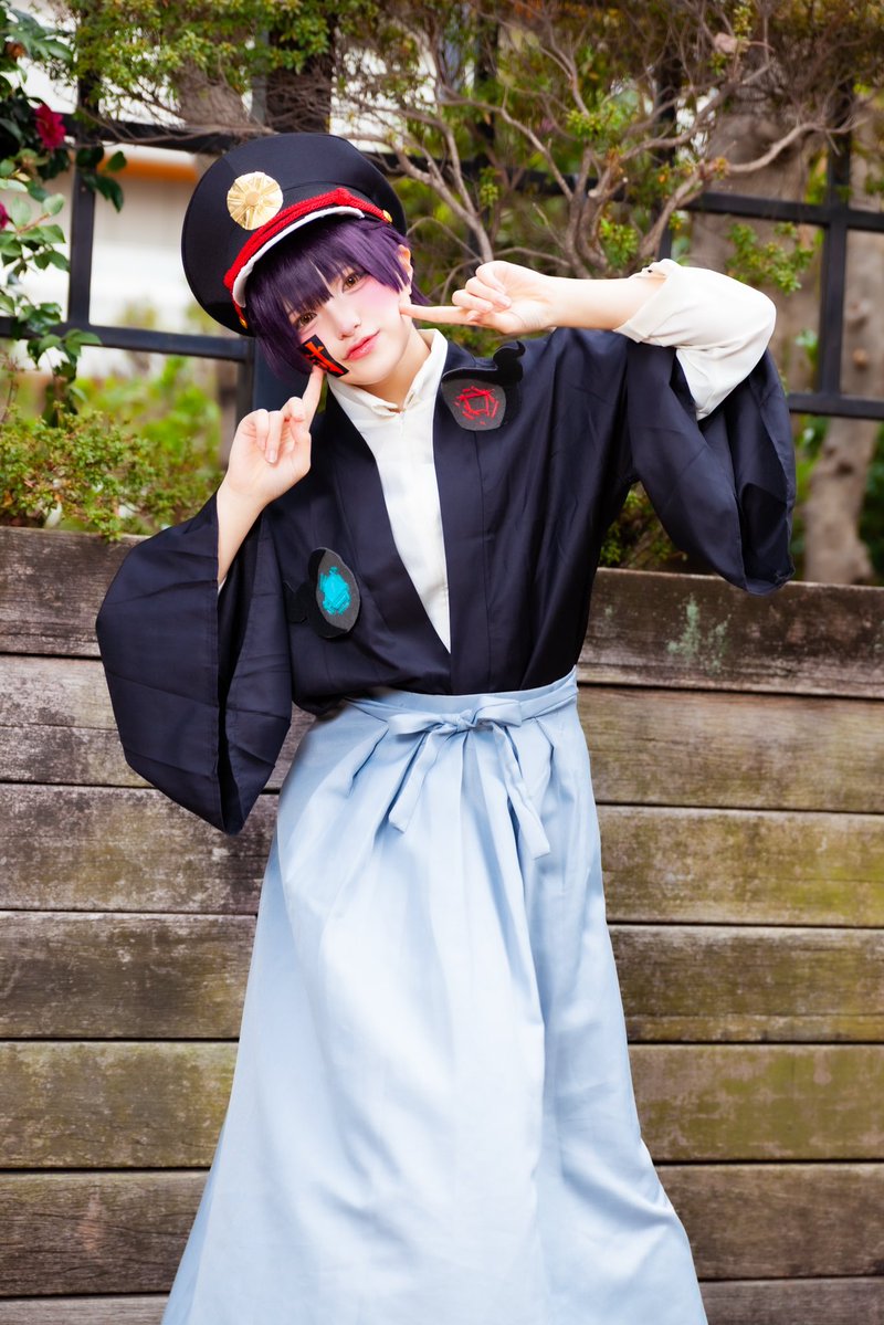 cos　地縛少年花子くん/柚木司

         ꒷꒦✝︎ ❥┈┈┈┈┈┈┈┈┈┈❥ ✝︎꒷꒦

　         願ったでしょ？"会いたい"って

 #アコスタ池袋