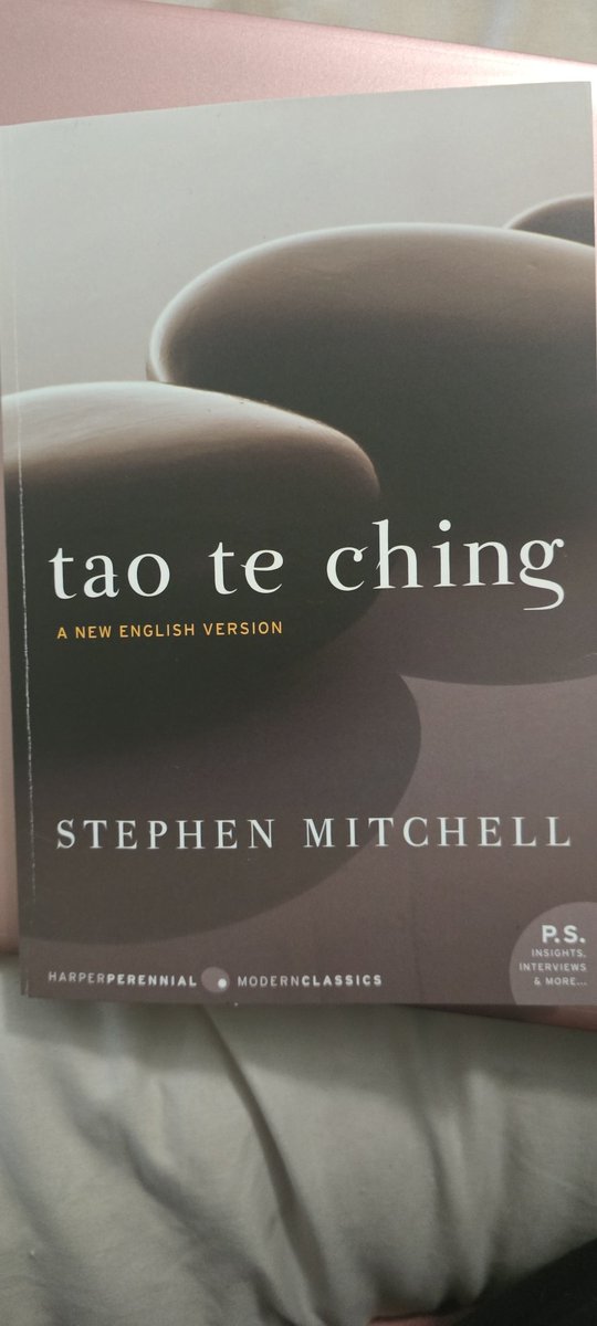 "Tao te ching" is the ticket to center in a chaotic world. 
#leadplaintiff
#focus 
#Tao