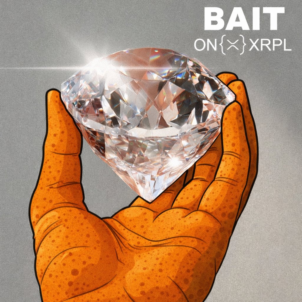 Know what you hold. 💎
Weak hands scroll.
$BAIT and $XRP holders lock in and stayed Baited 🎣
Built on #XRPL.