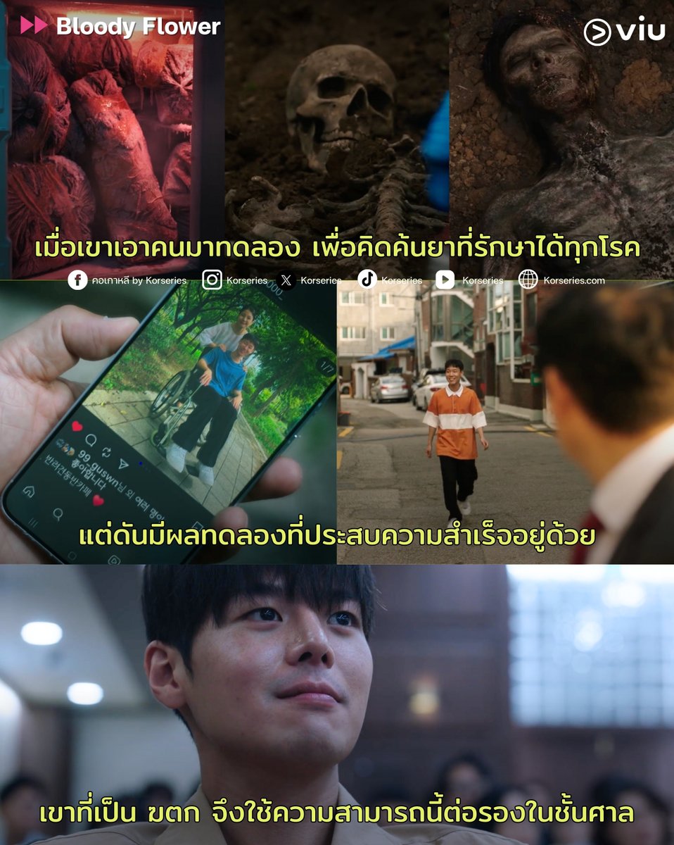 เดือดปุด ๆ ตั้งแต่ 2 ตอนแรก!!! #BloodyFlower เล่าเรื่องราวของฆตกต่อเนื่องอดีตนักศึกษาแพทย์😨💉
.
ซีรีส์เปิดเรื่องมาให้เราได้ทำความรู้จัก อีอูกยอม (รับบทโดย รยออุน) ที่เป็นฆตกต่อเนื่องที่มีเหยื่อในคดีเขามากถึง 17 ราย โดยสาเหตุในการลงมือกับเหยื่อแต่ละราย