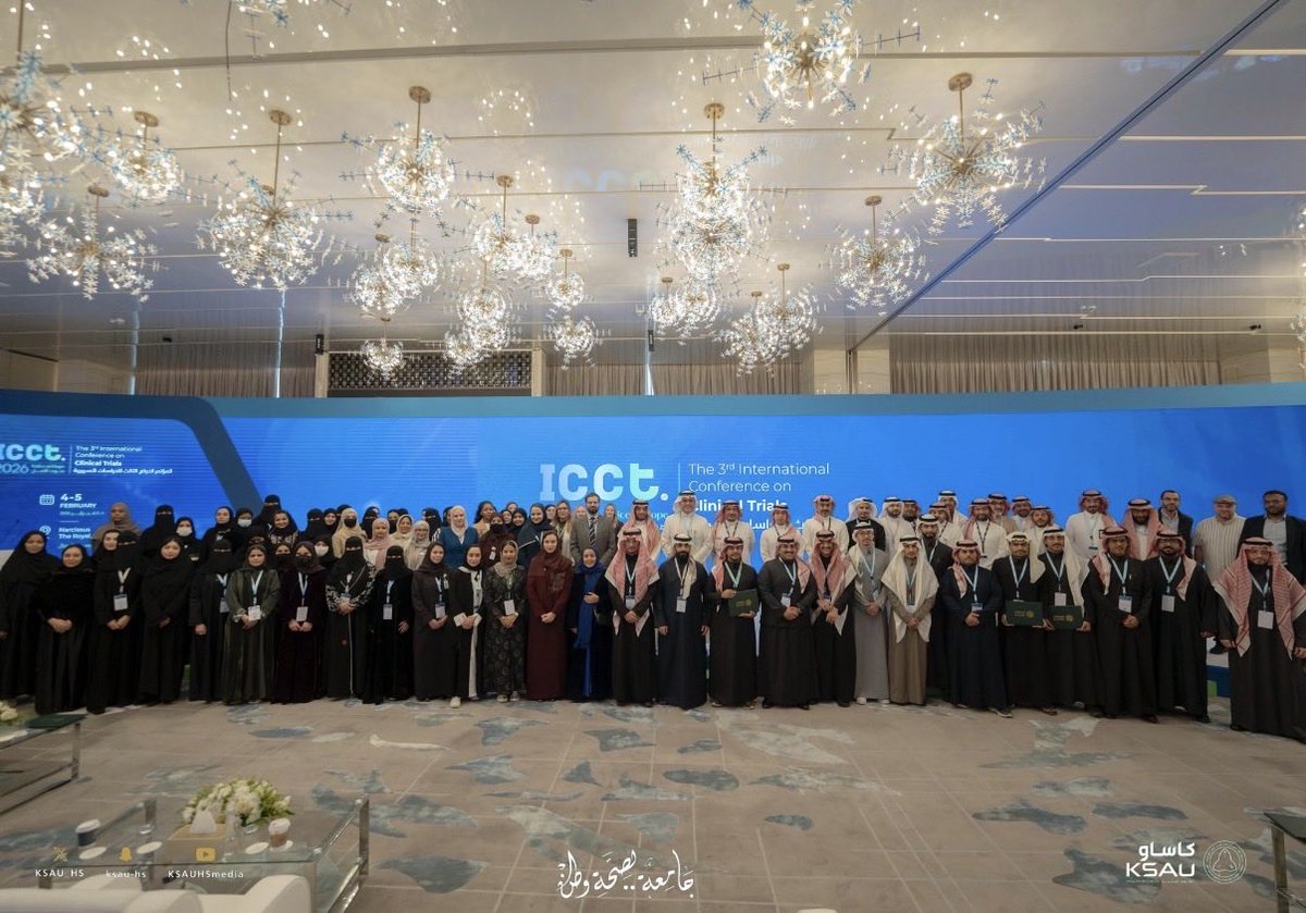 RNRevad's tweet photo. Grateful to have attended the 3rd International Conference on Clinical Trials 2026.
Gained valuable knowledge, meaningful insights, and a deeper understanding of the field through inspiring discussions and expert perspectives.🌟

#KAIMRC #ICCT2026 #VoiceofHope https://t.co/hZXWaGFHBc