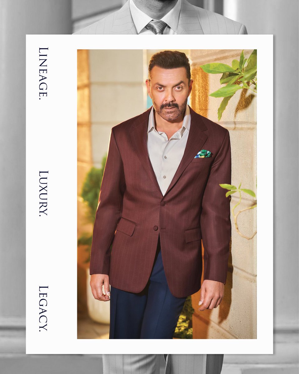Effortless presence, timeless style. Bobby Deol embodies the confidence and character that define J. Hampstead.

#JHampstead #ADifferentLeague
