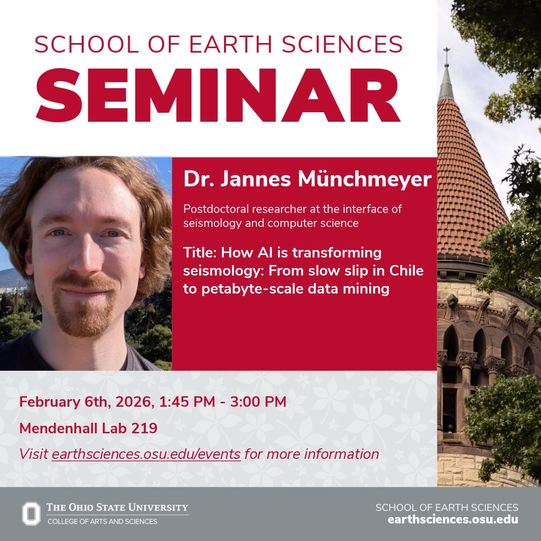 The Ohio State University School of Earth Sciences tweet media