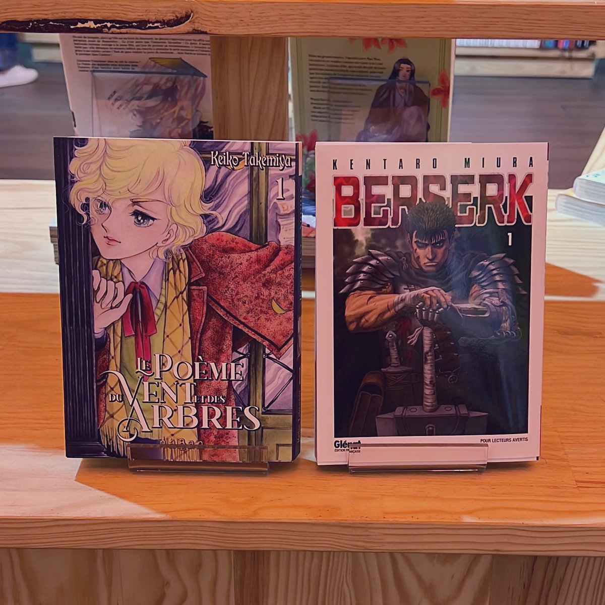 Deux lectures complémentaires‼️

Si vous avez lu le manga « Berserk », foncez lire une de ses inspirations « Le Poème du Vent et des Arbres », vous comprendrez assurément davantage les relations entre les personnages de la série de Kentaro Miura.