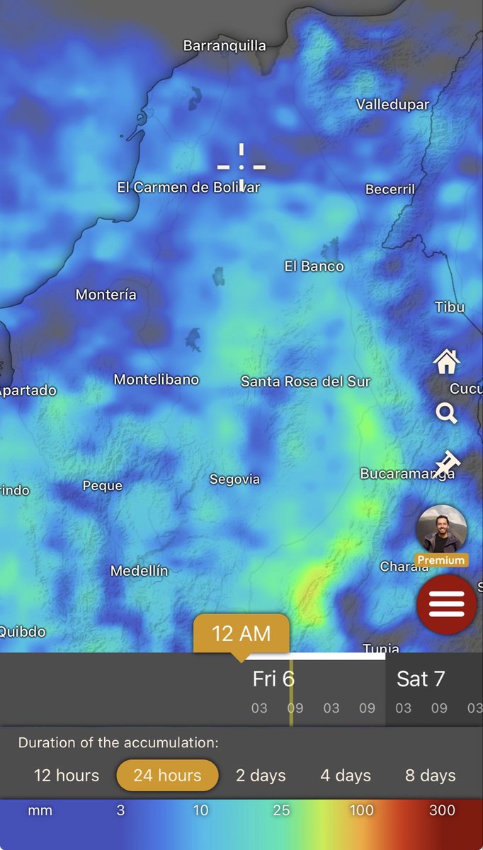 🚨Pronóstico de lluvia acumulada desde las 12 m. de hoy hasta el final del día.

La mayor acumulación se presentará en el norte antioqueño.

En la cuenca del embalse Urrá continuarán las lluvias, lo que podría dificultar la disminución del caudal de rebose.