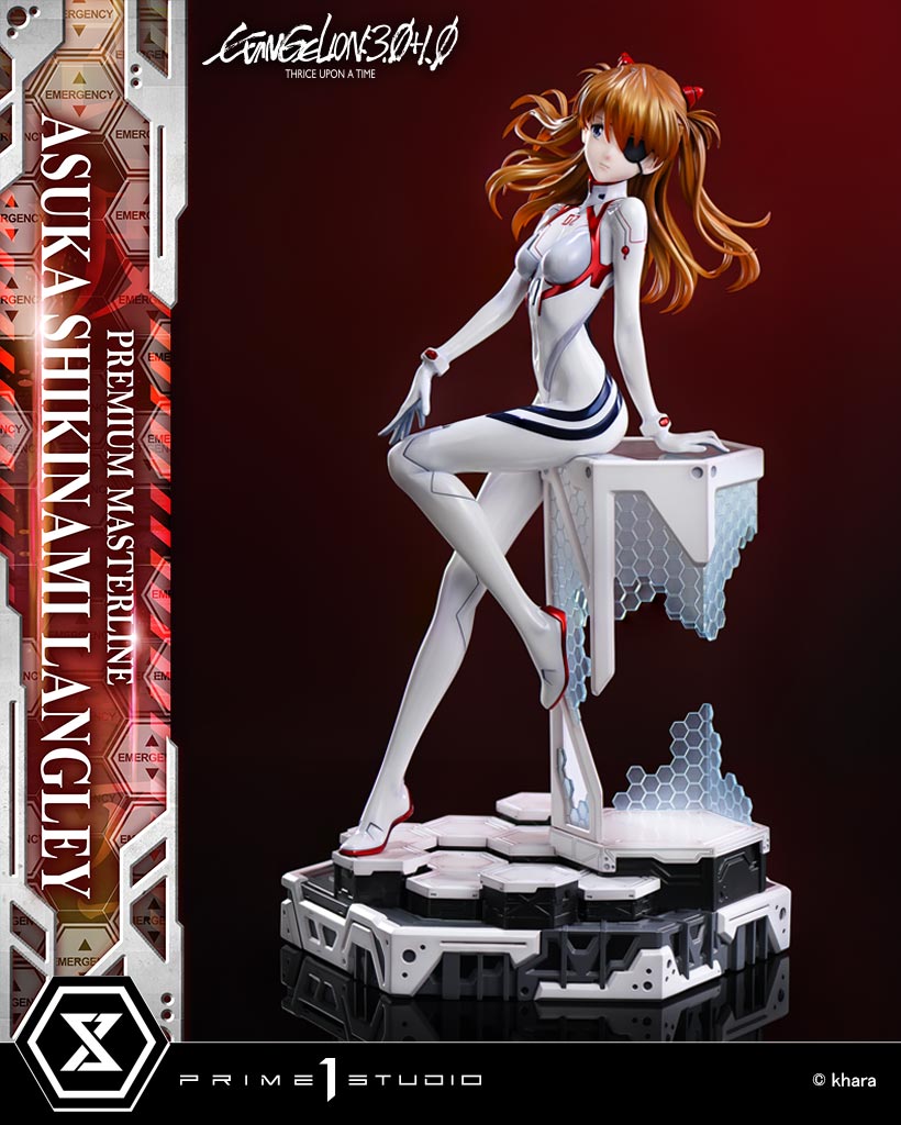 We opened a new PreOrder Album bit.ly/3M99U3Awith 43 pictures for the Prime 1 Studio EVANGELION 3.0 1.0 THRICE UPON A TIME - Asuka Shikinami Langley 1/4 Statues.

#Prime1Studio #GHeroes #Evangelion #EVA #Asuka #Shikinami