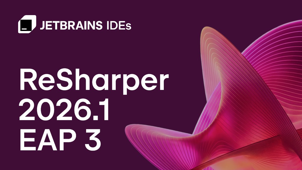 JetBrains ReSharper tweet media