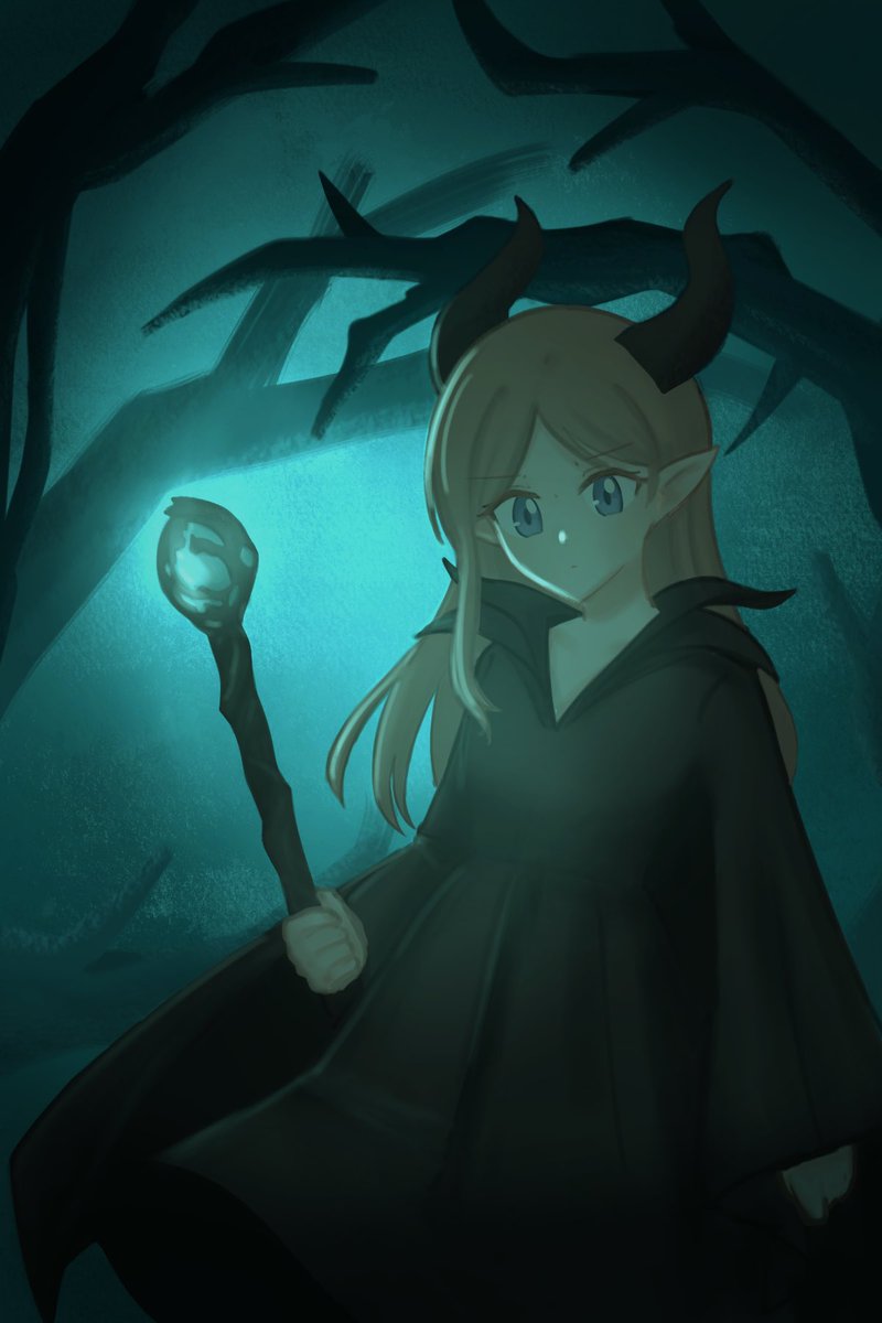 No.7 Maleficent ค่ะ !
เลือกเรื่องนี้เพราะลูกเราโดนเอาไปอยู่ในวิลเลินวิกิ (ล้อเล่น…) จริงๆ เป็นเรื่องแรกๆ ที่นึกถึงตอนได้โจทย์สี แล้วก็คิดว่าอิมเมจของตัวละครเข้ากับโซโยะดีค่ะ แถมได้วาดลูกเป็นเมจ หูเอลฟ์ มีเขา ฟิน… 

ขอบคุณคุณนาวที่เป็นธุระให้นะคะ งานทุกคนอร่อยมาก 😭🫶🏻