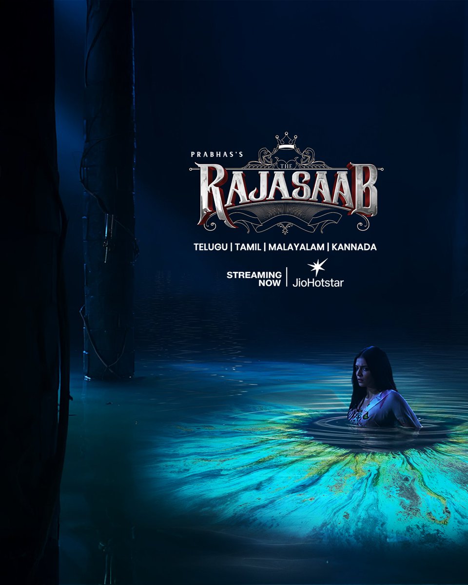 JioHotstarTel_'s tweet photo. Hold your breath as the mysteries of the pool unfold. 🌊

Brace yourselves to witness #Bhairavi @MalavikaM_ in her raw and real form! 🔥

#MalavikaMohanan #TheRajaSaabOnJioHotstar #TheRajaSaab #JioHotstar https://t.co/JZmbrmiel6