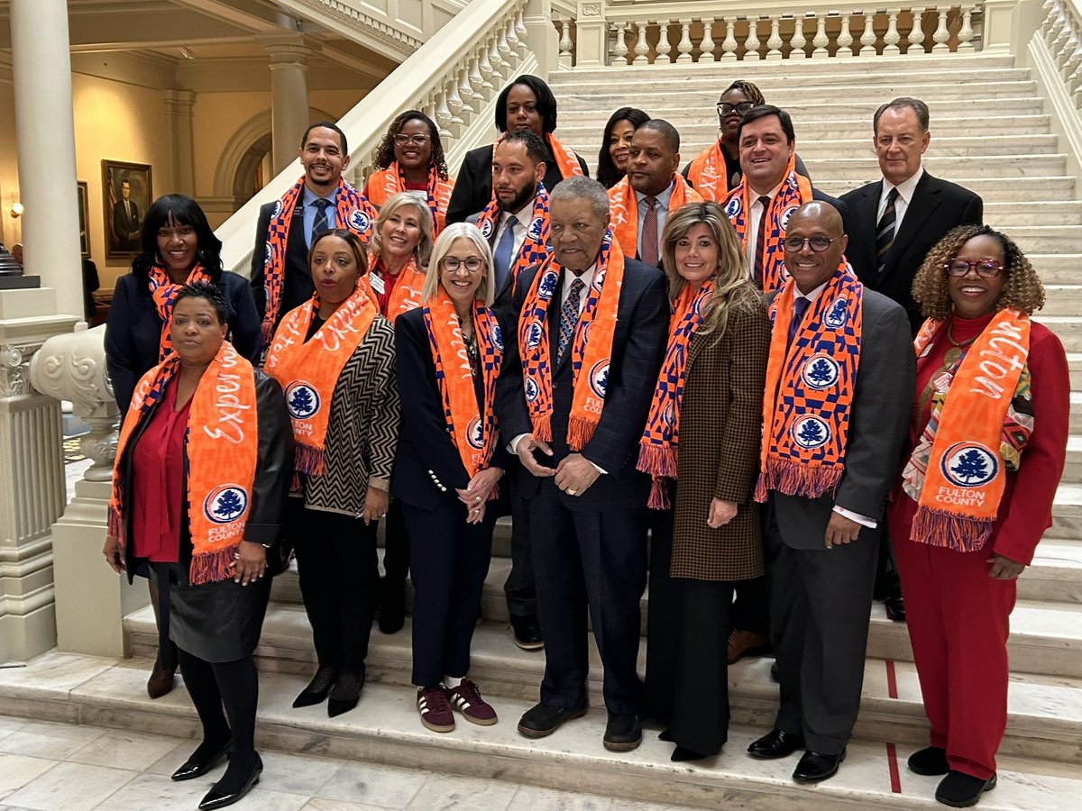 ucmayorvince's tweet image. A great day at the Georgia State Capitol celebrating Fulton County Day with exceptional leaders and our Fulton Legislative Delegation. Proud to represent Union City and the strength of Fulton County! #FultonCountyProud #UnionCityGA #LeadershipInAction
@FultonInfo @UnionCityGov
