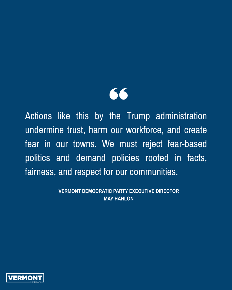 Vermont Democrats tweet media