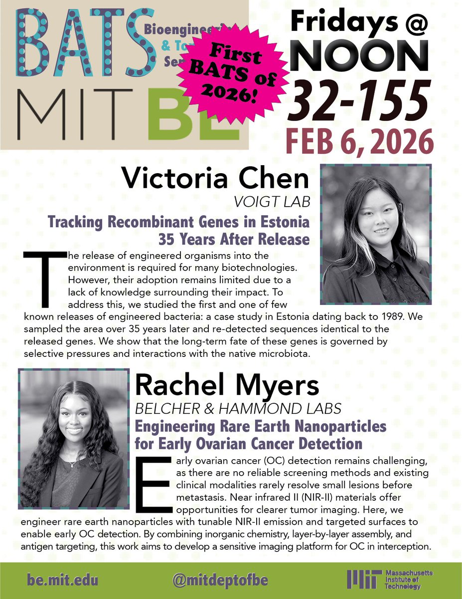 MIT Dept of BE tweet media