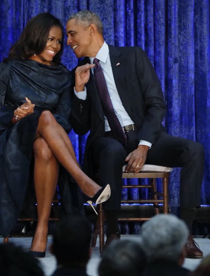 They're not monkeys. Trump is just jealous because he will never experience the success and love that the Obamas enjoy.