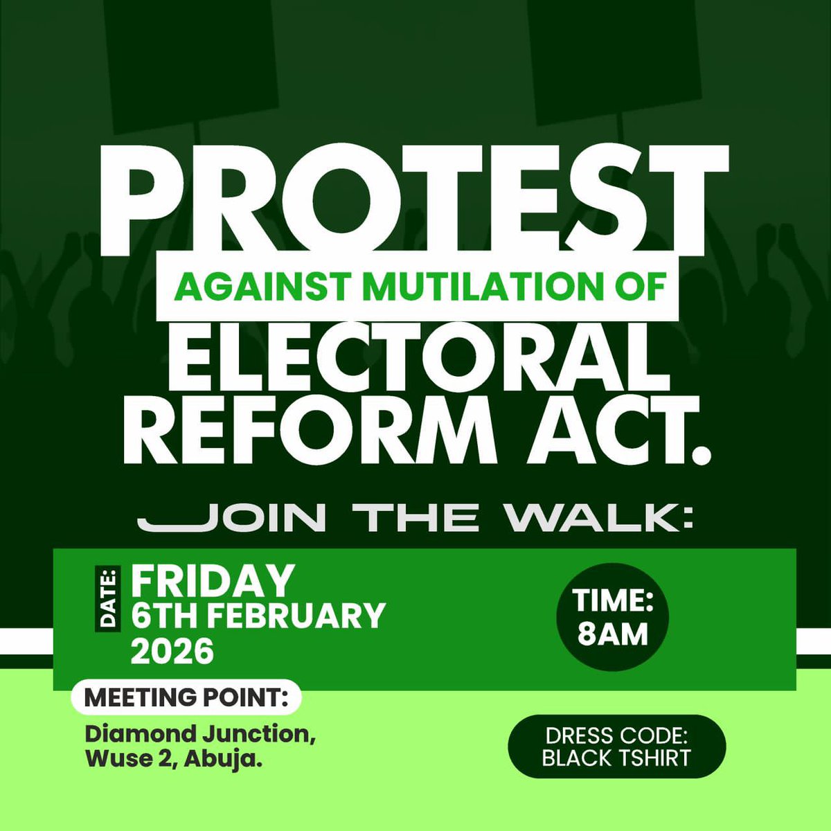 They fear an awakened citizenry more than any international condemnation. That's why they're working overtime to rig the system before we fully realize our collective power.
#occupyNationalAssembly