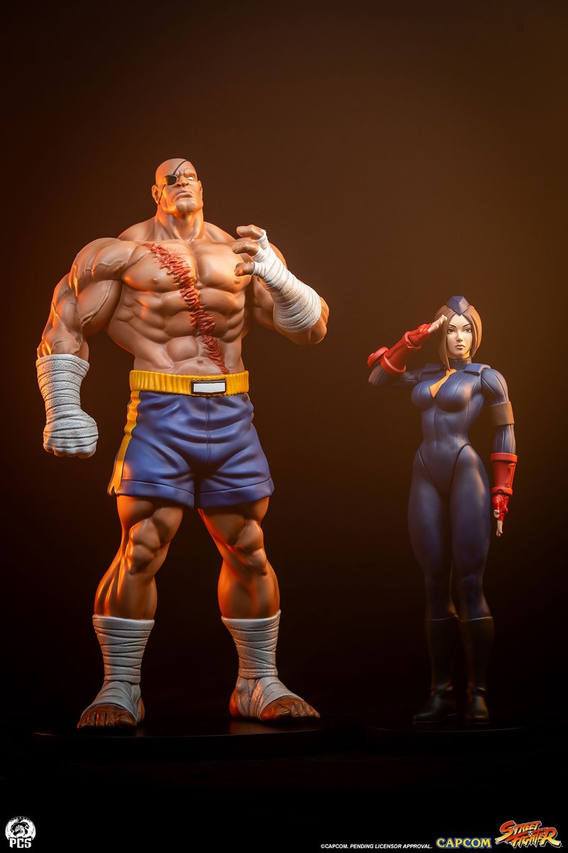 We opened a new PreOrder Album bit.ly/4tiHlkK with 42 pictures for the Premium Collectibles Studio Street Fighter - Street Jam Sagat &amp; Juli 1/10 Statue.

#PremiumCollectiblesStudio #GHeroes #StreetFighter #Sagat #Juli #StreetJam