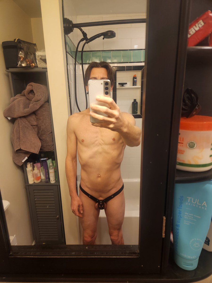 InferiorSubby's tweet photo. I dominant bully type man with a big superior cock that I have been talking to on grinder. Talked me into wearing this under my work clothes today.  He has been trying to convince me to dress feminine and meet him at a bar.  Im so nervous that I will get in trouble or something. https://t.co/04bmpftSZy