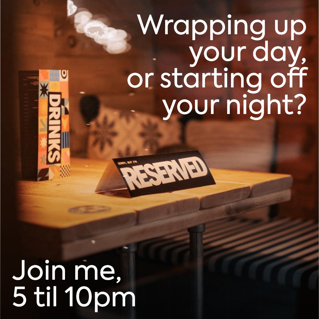 SpectrumDJ's tweet photo. Looking to unwind after a long day, or kick off your late night out? 🎧 Join me tonight 5-10pm at @rooftopsocial.club for that perfect vibe! https://t.co/JWVJ9N17fO