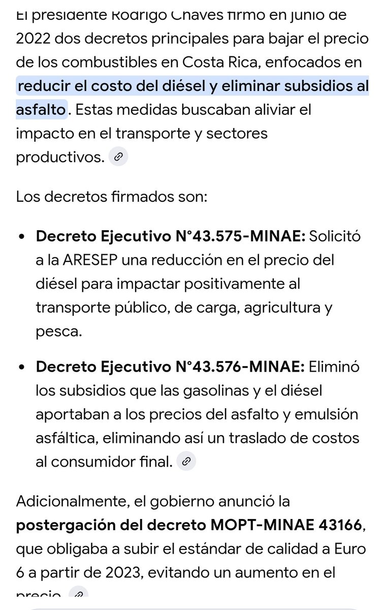 granados1106's tweet photo. @Andrcontra En ese momento se subsidiada a las empresas q vendían asfalto y ese porcentaje también ayuda https://t.co/mhoulcA4lg