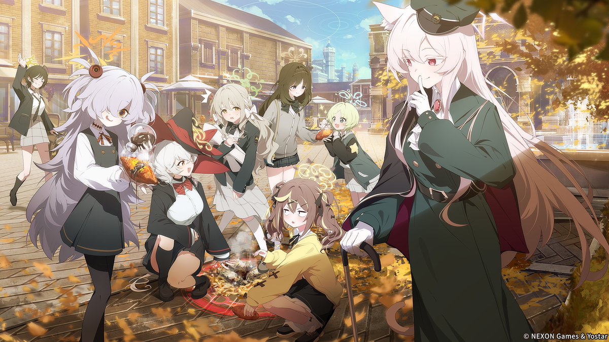 ブルーアーカイブ5周年カウントダウンイラストを描かせていただきました🍠🍠🍠よろしくお願いします！
#ブルアカ