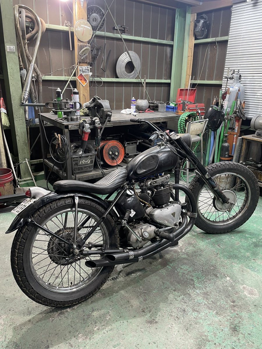 eccentric1979's tweet photo. フェンダーステー増設
ブレーキペダル10センチ延長
スタビ製作 https://t.co/aFtC4dLhXU