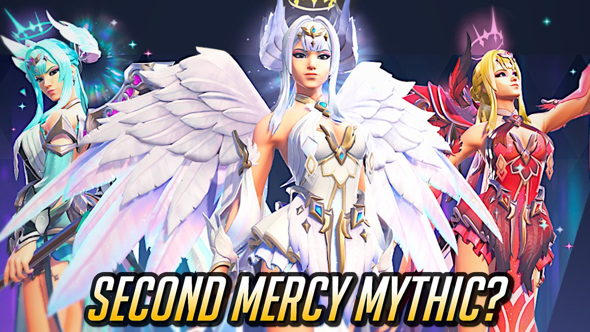 Mercy is getting a second Mythic skin and it looks soo good!!!
New video is up now, hope you enjoy. 🤍  

Watch here: youtube.com/watch?v=Cj9F4W…