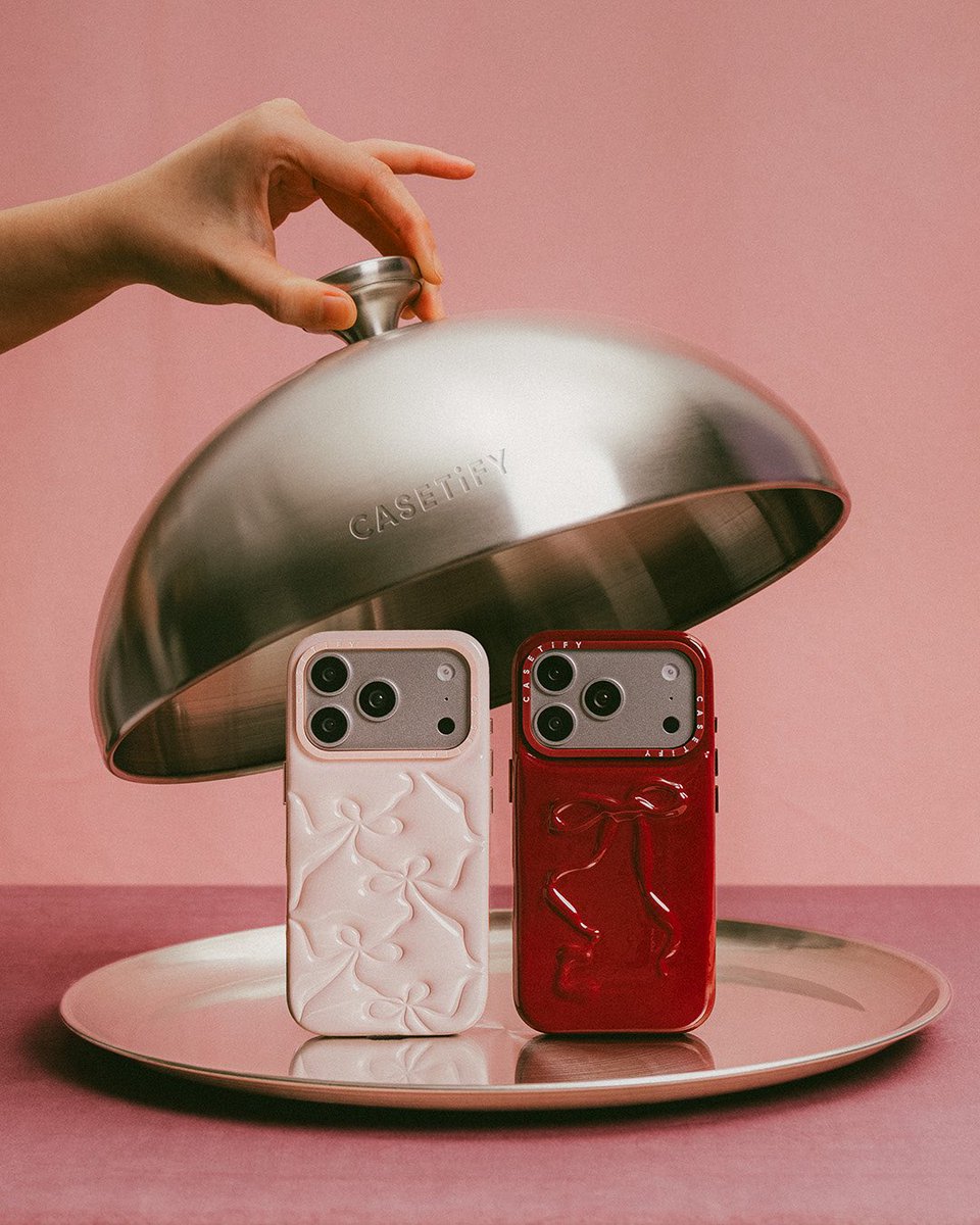 ケースティファイ（CASETiFY）メタリックピンクリボン Casetify メタリックリボン | TikTok