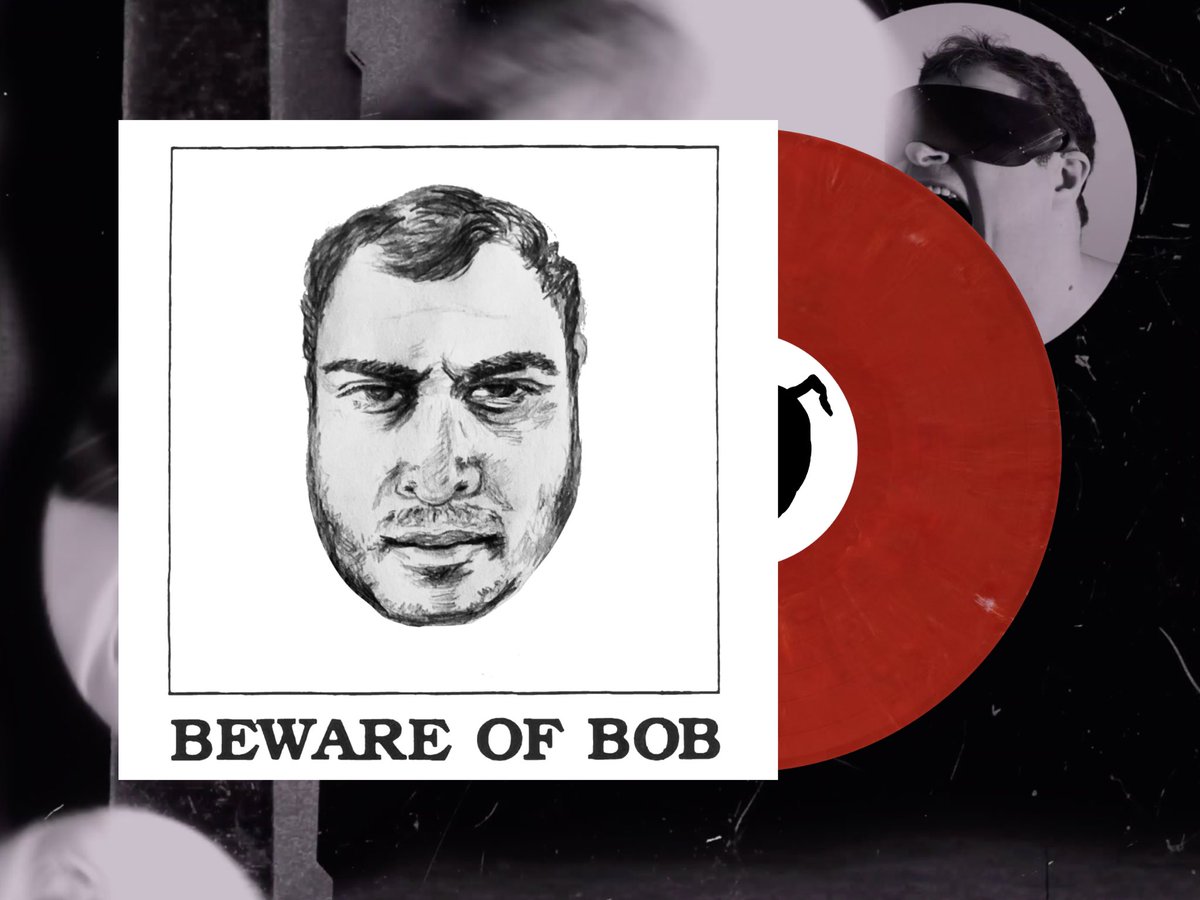 “Beware of Bob” produced by <a href="/mfgrimmofficial/">MFGRIMMOFFICIAL</a> is now available to preorder on cherry pie red vinyl through <a href="/UDDTBA/">U Don’t Deserve This Beautiful Art</a> featuring <a href="/doseone/">doseone</a> <a href="/HerFavColor/">Blu</a> Homeboy Sandman and cuts by <a href="/PINNLAND_EMPIRE/">PINNLAND EMPIRE</a> Lets rock!
uddtba.bandcamp.com/album/beware-o…