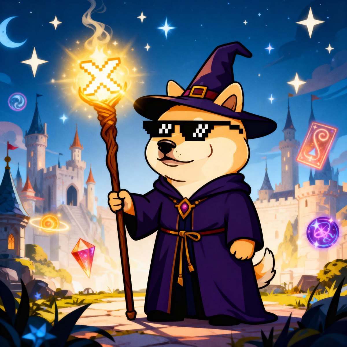 Markets change. Narratives don’t.

Xoge has been the wizard of X memes since day one - spells still intact, lore unchanged. 🧙‍♂️