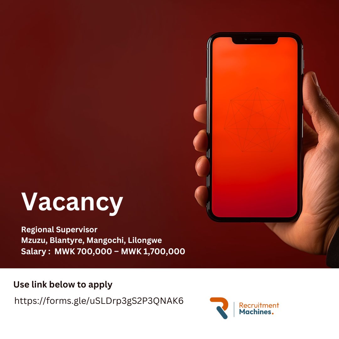 Recruitmen83663's tweet photo. Come on 

Don’t be shy 

Apply 😌

RT for awareness 

#jobvacancy 
#Malawi https://t.co/orVtl4cWUN