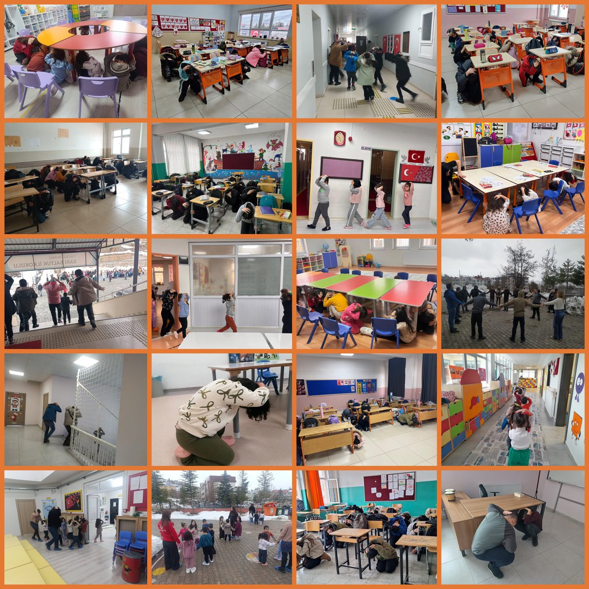 📌Afet Bilinci Hayat Kurtarır: Güvenli Okullar, Bilinçli Nesiller

Asrın felaketinin yıl dönümünde, afetlere karşı hazırlıklı olmanın önemine dikkat çekmek ve öğrencilerimizde doğru davranış bilincini geliştirmek amacıyla okullarımızda eş zamanlı olarak deprem ve tahliye