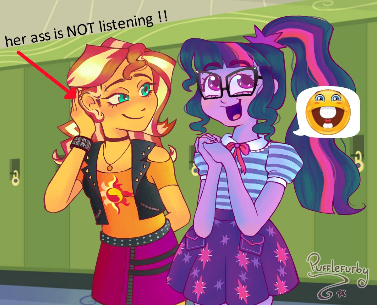 pufflefurby's tweet photo. hiiii I forgot to post this here !!!!
#mlp #sunsetsparkle #suntwi #sciset #mlpeg https://t.co/ahCfOseIrN