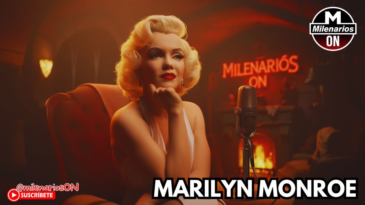 Esta noche saldremos de nuestras catacumbas para viajar en el tiempo y descubrir la verdadera #historia de la mujer más icónica del #sigloXX: #MarilynMonroe🎙️

Te esperamos a las 21:00 no olvides suscribirte y activar la campanita para no perdértelo 👇 youtube.com/@milenarioson