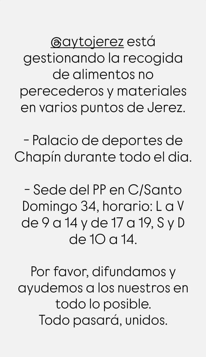 Por favor, ayudemos a los nuestros.  Todo pasará, unidos. 🤍 <a href="/meteocadiz/">MeteoCádiz</a> <a href="/EltiempoenCadiz/">El tiempo en Cádiz 🌤️</a> <a href="/MeteoGerena/">MeteoGerena (Sevilla)</a> <a href="/meteo_paradas/">Paradas Meteo</a> <a href="/Parungo2/">Parungo</a> <a href="/jrambaud/">Jose Rambaud</a> <a href="/CanalSurRadio/">Canal Sur Radio</a> <a href="/canalsurcadiz/">Canalsur Cádiz</a> <a href="/canalsur/">CanalSur</a> <a href="/CSurNoticias/">CanalSurNoticias</a>