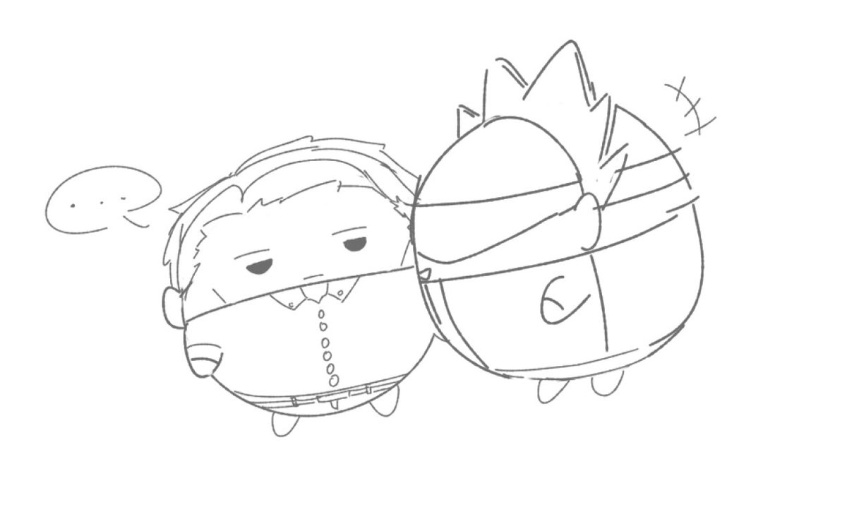 #Gonana #五七 
我真的太喜欢圆滚滚玩偶了