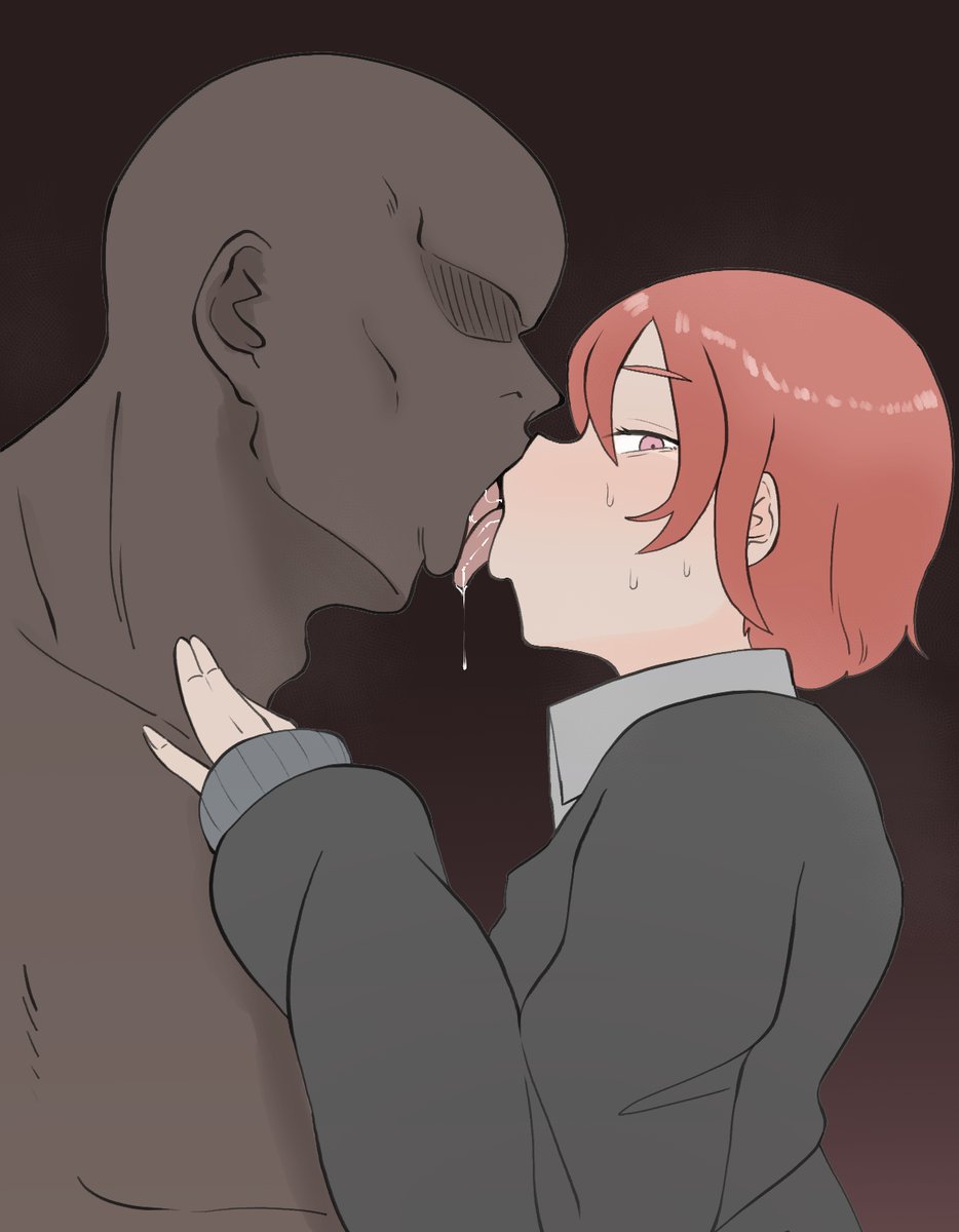 優秀間男様と浮キスしてる彼女様を見かけたら一瞥してもらえたよかったね✨✨🎉🍻
っていうラクガキです 