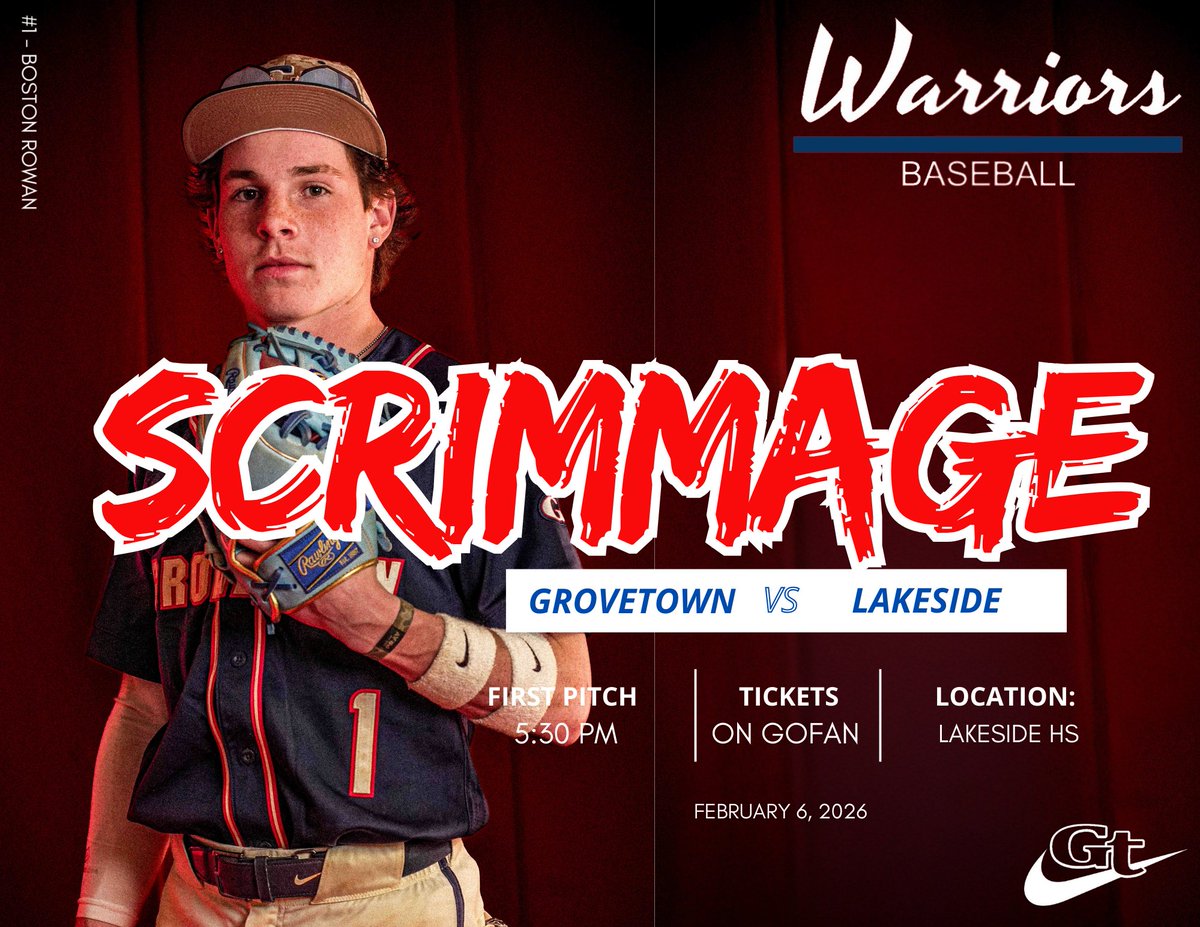 Grovetown Warriors Baseball tweet media
